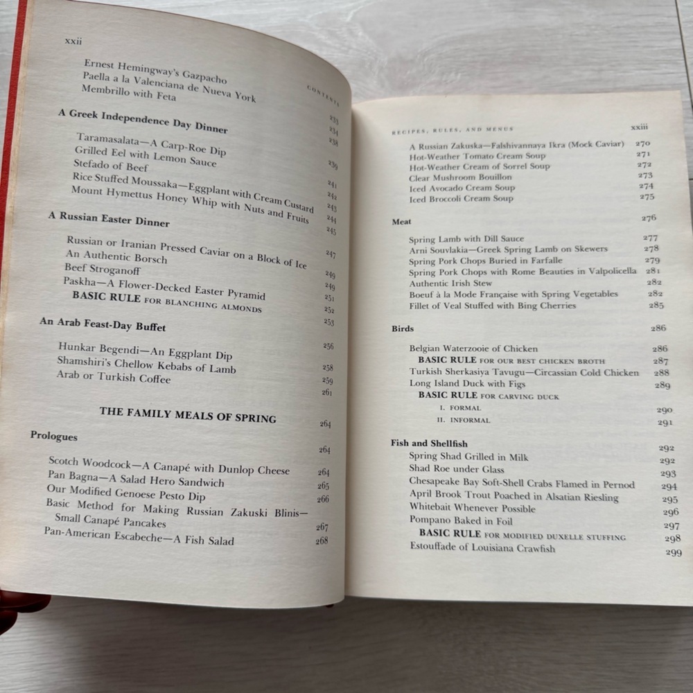 Vintage Feasts for All Seasons Cook Book 1976 Hardcover - Picture 7 of 12